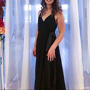 ASOS pleated maxi dress